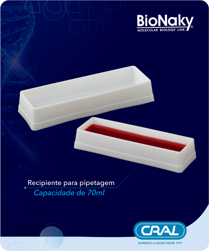 Recipiente para Pipetagem Tipo Coxinho 70ml 10 und./pct. Bionaky