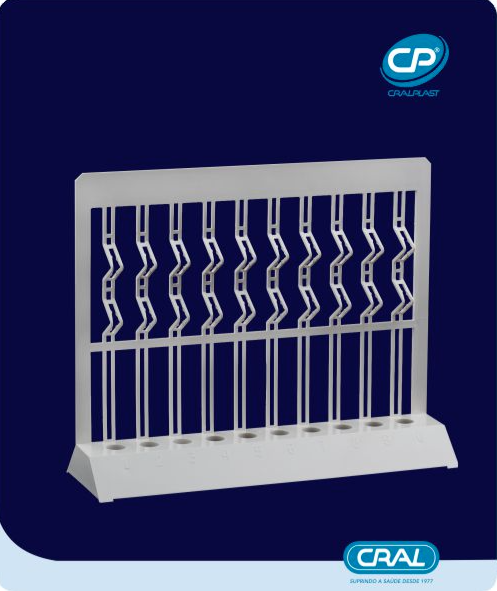 Suporte para takives com 10 furos – CRALPLAST