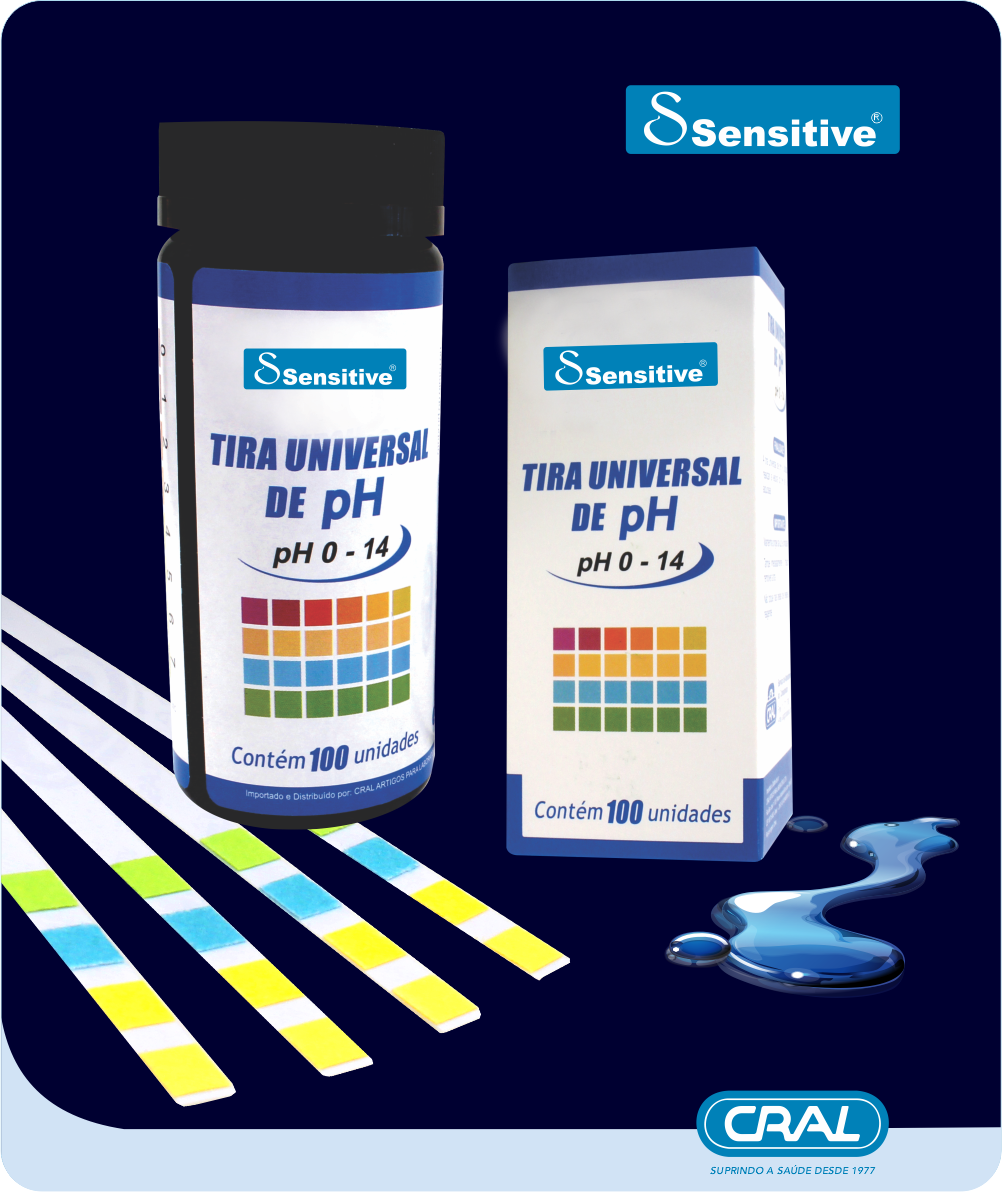 Tira universal de pH 100und/cx – Sensitive